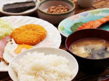 【朝食付】ボリューム満点の朝ごはんで一日をスタート！ビジネス応援♪【いわき市中心部で駐車場無料☆】