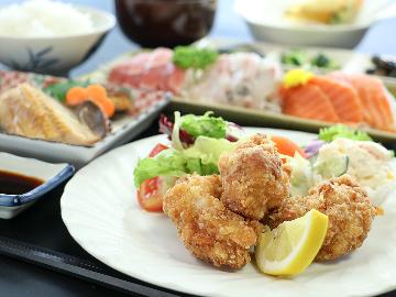 【1泊2食付】ビジネス利用の方必見！ボリューム満点の日替わり定食♪《Wi-Fi完備・駐車場無料》