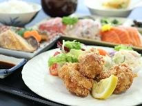 【1泊2食付】6月までの宿泊者へ特典付◎ボリューム満点の日替わり定食♪《Wi-Fi完備・駐車場無料》
