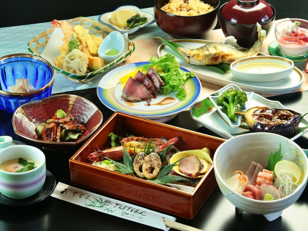 【スタンダード】上質な四季折々の食材でおもてなし♪岐阜県 中津川を味わい尽くす 1泊2食付