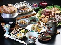 【松茸増量】 贅沢に秋の味覚を堪能♪ 絶品！＜松茸増量＆地物 天然きのこ＞1泊2食
