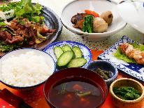 ★【ビジネス対応プラン】2食付きで自然の恵みをいただきます☆優しいお湯と静かな環境でぐっすり♪