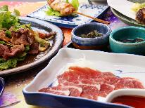 ★【リーズナブル】ウマウマな馬刺しが付いた日替わり２食付き！焼き鳥に変更もOK♪