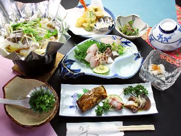 これが民宿タムラ一番のおススメや！！ワイにお任せ四季料理プラン【1泊2食】