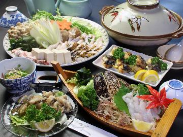 海のギャング《ウツボ》！一度食べたら病みつき間違いなしや！【1泊2食】