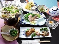 これが民宿タムラ一番のおススメや！！ワイにお任せ四季料理プラン【1泊2食】