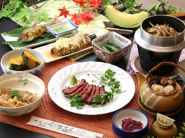 【2食付】高台の民宿で湯ったり極楽♪こころ和むお食事でおなかも満足☆こだわりのコーヒー無料サービス★