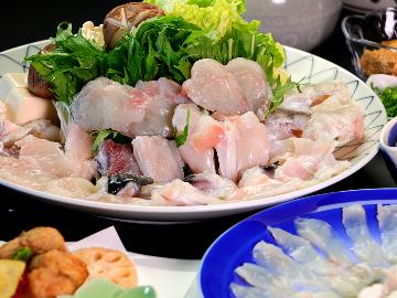 【冬季限定】絶品!3年とらふぐ白子付きプラン(1泊2食付)