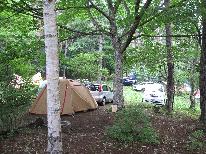 【バイク利用 HP限定プラン】大人気のオートキャンプサイト☆車両のすぐ横設営で楽々！