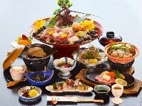 ダントツ1番人気☆春の三重三大味覚膳【伊勢海老・鮑・松阪牛】　(４月～６月）