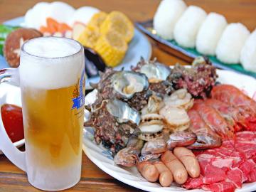 HP限定特典付き▽▲飲み放題付きBBQ△▼暑い夏はビールで乾杯っ！お得に夏旅を楽しもう♪