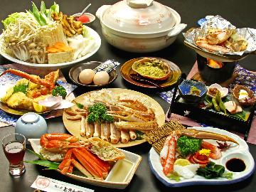 ≪かにづくしで満腹♪満足≫ときわ野一押し冬の贅沢カニフルコース