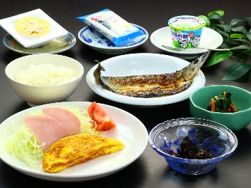 【朝食付】しっかり朝ごはんを食べて 1日スタート♪エネルギーチャージでご出発♪朝食をおにぎりも変更可♪