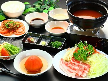 【スタンダード】トマト農家のおもてなし♪地元の旬な食材をつかったボリューム満点料理で大満足♪1泊2食付
