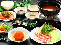 【スタンダード】トマト農家のおもてなし♪地元の旬な食材をつかったボリューム満点料理で大満足♪1泊2食付