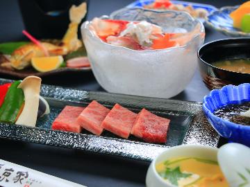 【定番プラス和牛ステーキ！】東京家で食の贅沢☆佐賀県産和牛ステーキが付いた定番会席と共に。