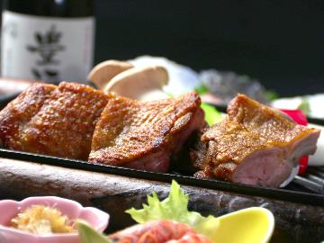 【1泊2食◆百日鶏の鉄板焼き】地鶏コンテスト≪優秀賞受賞≫播州名物！百日鶏をジュワッとジューシーに…