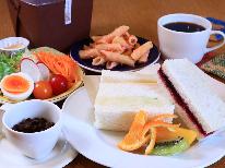 珈琲に合うBreakfast‥+゜ 併設カフェのドリンク付き