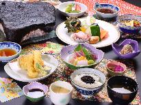 【-石焼会席-】1日2組限定♪個室で新鮮な魚介類を対馬名物の『石焼き』で楽しむ贅沢プラン≪2食付≫