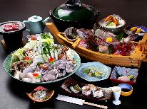 【3年とらふぐスペシャルフルコース・1泊2食付】贅沢の極み！≪冬のDX特別コースふぐ三昧♪