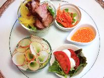 【朝食サービス】農園で採れた野菜を使ったボリューム満点！デザート付贅沢朝食☆