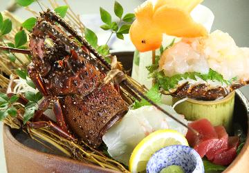 全国旅行支援適用【6/1～7/13期間限定：豪華 伊勢海老プラン】贅沢な懐石料理コースをお楽しみください≪2食付≫