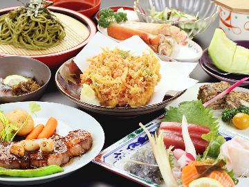 ★☆夕食グレードアップ☆★嬉しく贅沢！ボリュームたっぷり♪料理宿の自慢コース！-2食付-