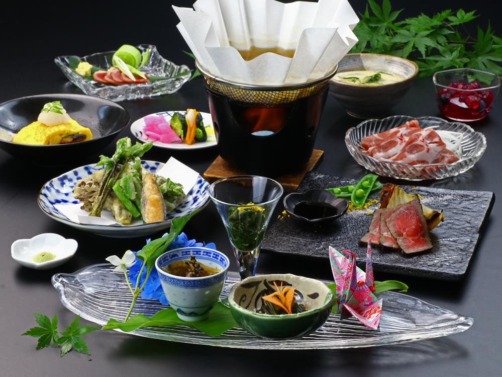 【スタンダード】うめやの「山里会席」◇地元の食材にこだわった四季折々の旬彩料理◇
