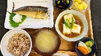 【1泊2食付】地場産で作った健康食プラン◆天然温泉とサウナでリラックス