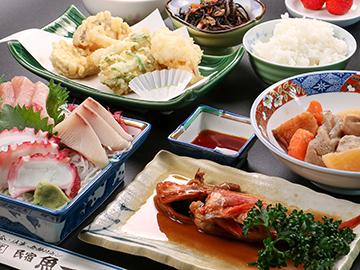 【2食付】魚一の海の幸を堪能するプラン♪川尻漁港水揚げ鮮度抜群・磯料理！