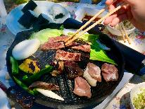 【1泊2食】海が見える丘でBBQ☆わらび島満喫プラン＾＾ｂ
