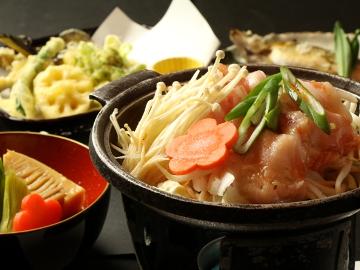 【スタンダード】上州もち豚の焼き肉と田舎料理でおもてなし＆尾瀬戸倉温泉　源泉かけ流し100％♪1泊2食付