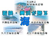福井の一番人気ビーチ★水晶浜海水浴場まで車で３０分(*’ω’*)夏の最安値！素泊まりでリーズナブル♪