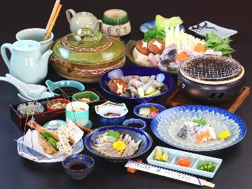 女将オススメ！！★ふぐ竹★郷土料理「ふぐの魚醤焼き」付♪人気のふぐ...