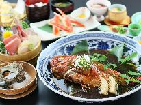 【金目鯛の煮付け】鮮度抜群の金目鯛に当館好評のタレを染み込ませた煮付けをぜひ♪-2食付き-