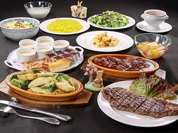 【グレードアップ2食付き】”和牛サーロインステーキ250g”の洋食ディナーと朝食を楽しむ