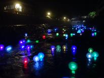 【湯西川温泉夏の風物詩】人気イベント湯西川の渓流を彩る『心かわあかり』★
