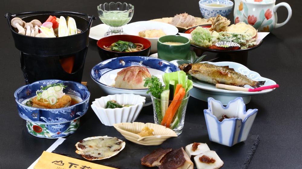 【スタンダード】手作りにこだわり！当館定番の田舎料理≪１泊２食付き≫