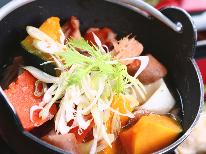 【朝食付】白壁に照らされる夜光は自然の極み！山梨郷土料理♪