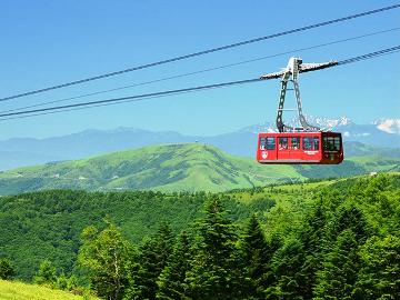 【天空の旅】＜北八ヶ岳ロープウェイチケット付き＞日本三大アルプスの絶景を体験［1泊2食付］