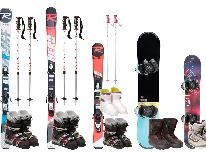 【HP限定価格】◆道具レンタル付◆当館のスキールームにて！＜2日間 スキー板orスノーボードレンタル付き＞