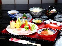 【朝食のみ】 体にやさしい山の朝ごはんつき。観光やツーリングの中継点としても便利 《1泊朝食》
