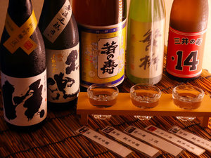 【晩酌】湯元小林イチオシの日本酒と肴で贅沢な晩酌を・・・♪...