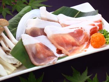 【公式予約特典付】【特別しゃぶしゃぶ】希少種「六白黒豚」を味わう！湯之元温泉ならではの黒豚の味わい【RKB】【2食付】