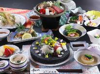 【郷-kyou-】オススメ！奥久慈の味覚満載“新感覚”ふるさと会席≪岩風呂＆檜風呂≫★