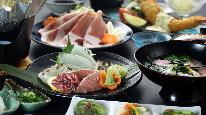 【定番☆ゆり野会席】当館人気！旬の徳島を味わう♪観光＆1人旅歓迎＜2食付＞