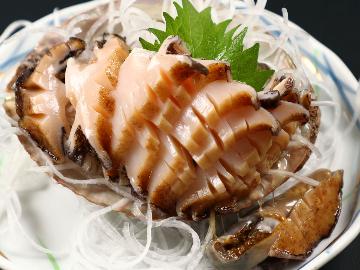 【アワビリーズナブル】アワビ1個調理法チョイス　地魚活造り　海鮮料理　和牛すき焼＝特典：駐車場無料＝