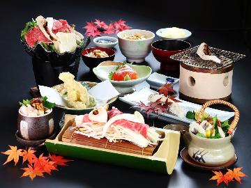【松茸づくし会席プラン】実り豊かな秋♪随所に松茸を用い旬の素材と合わせたお料理で至福の時間を
