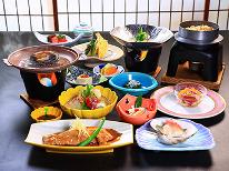 【お料理グレードアップ】メインはあわびの踊り焼き！松川浦の旬食材をいただく[花コースプラン]