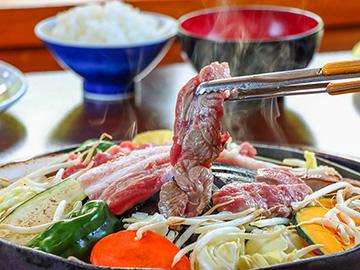蔵王名物ジンギスカン！秘伝のタレで召し上がれ♪【1泊2食付】